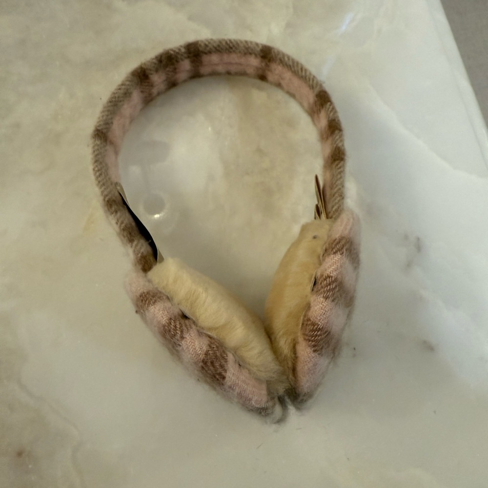 Burberry cashmere earmuffs